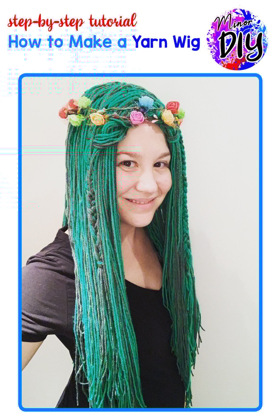 How to make a yarn wig » minorDIY